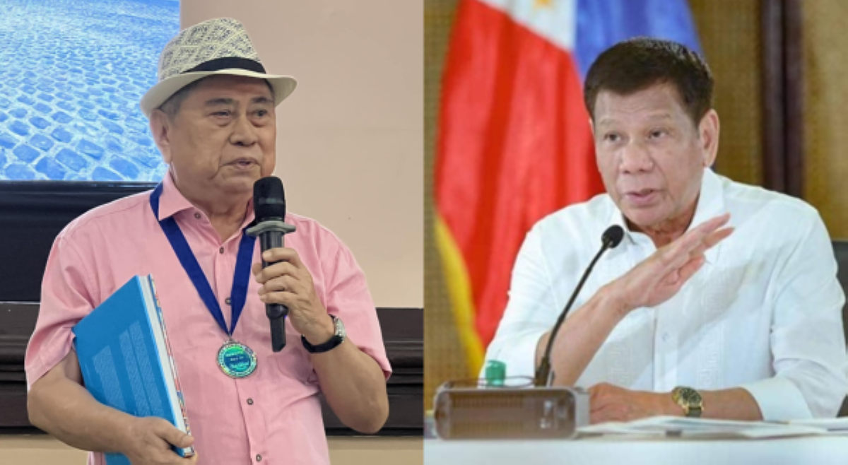 NA Virgilio Almario, tumula matapos ang pagkaaresto kay Duterte