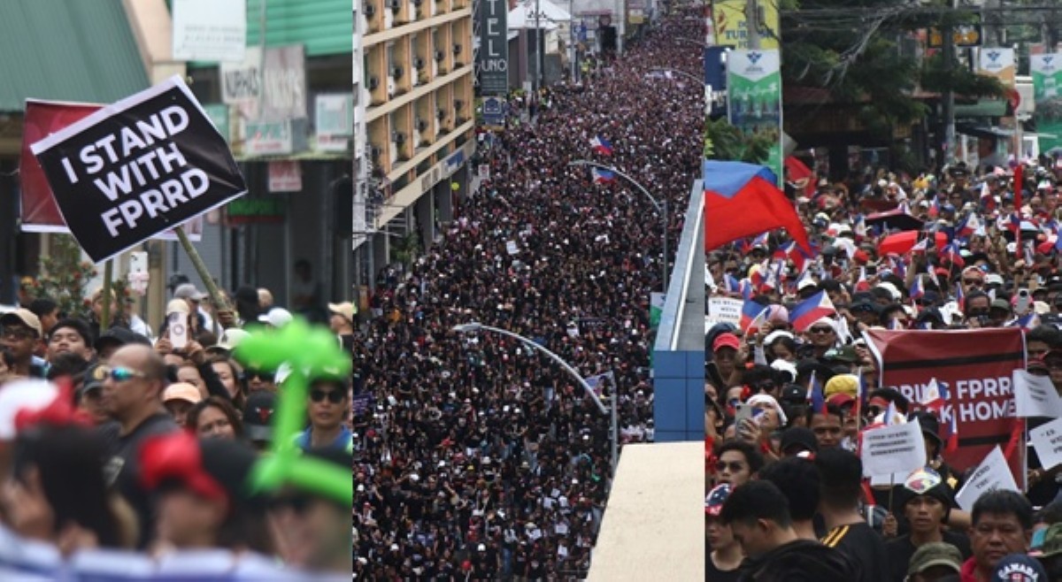Mga nakiisa sa 'unity walk' sa Araw ng Dabaw, umabot sa 30k