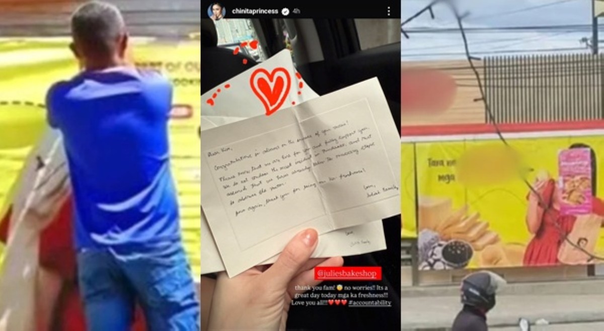 Kim Chiu sinulatan ng pamunuan ng bakeshop dahil sa isyu sa tarpaulin