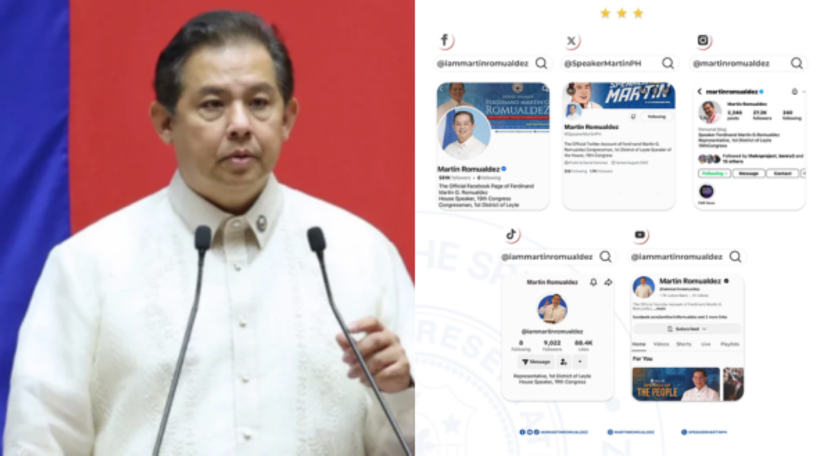 Romualdez, pinalagan mga namemeke ng soc med accounts niya: 'I take this matter seriously!'