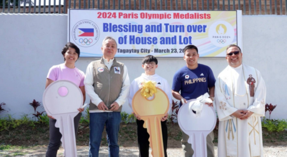 Carlos Yulo, Aira Villegas at Nesthy Petecio, natanggap na house and lot incentives!
