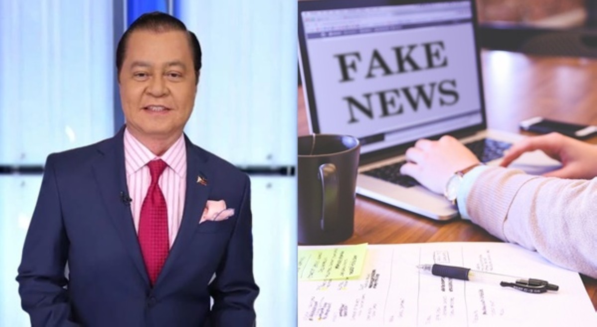 Noli De Castro, nanindigang tunay na journalists magkokorek sa kasinungalingan ng fake news