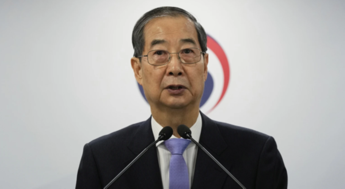 South Korea, muling iniluklok na-impeach nilang acting President