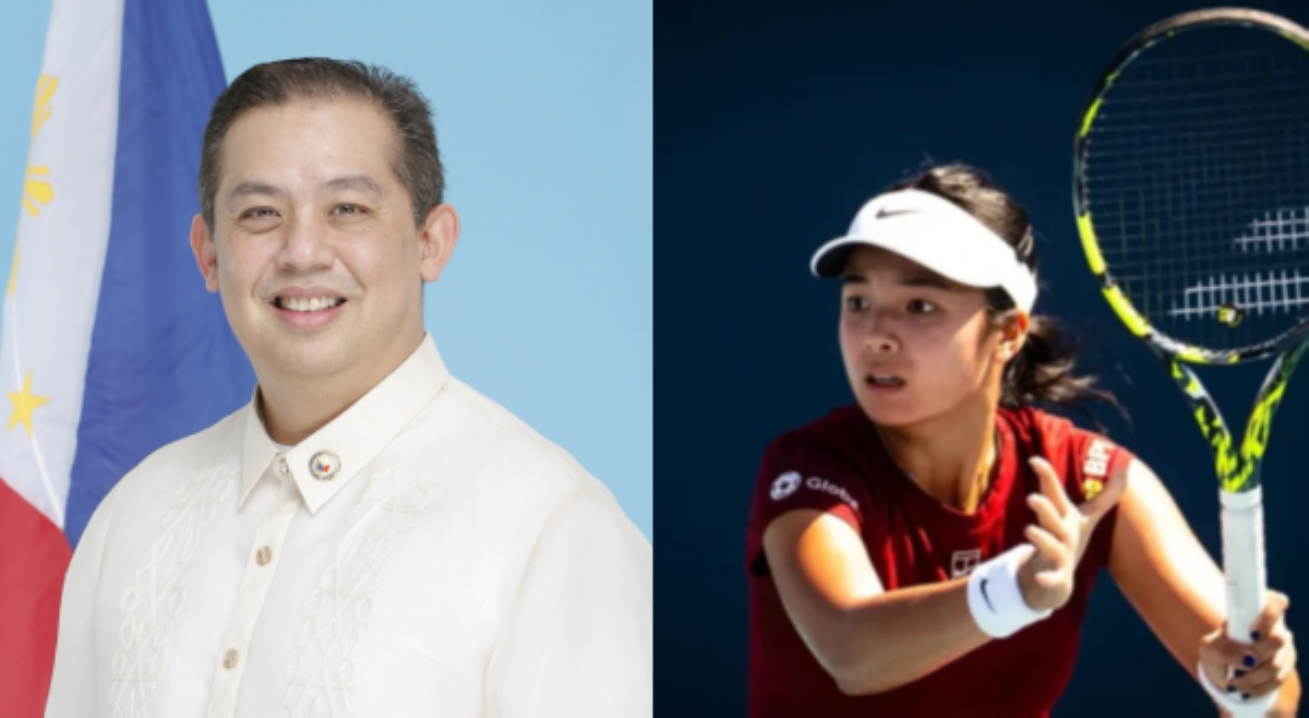 Romualdez, pinasalamatan tennis player na si Alex Eala