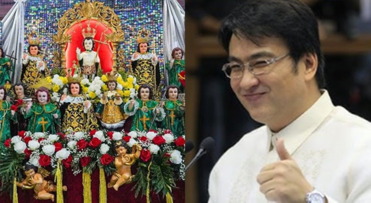 Sen. Bong Revilla, naniniwalang pinaghimalaan ng Sto. Ni&ntilde;o kaya ligtas sa helicopter crash