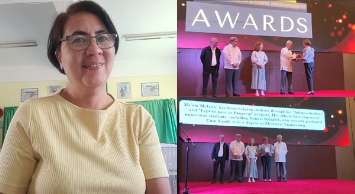 Maestra sa likod ng 'Adopt-a-Student,' 'Laptop Para sa Pangarap' at iba pang adbokasiya, pinarangalan
