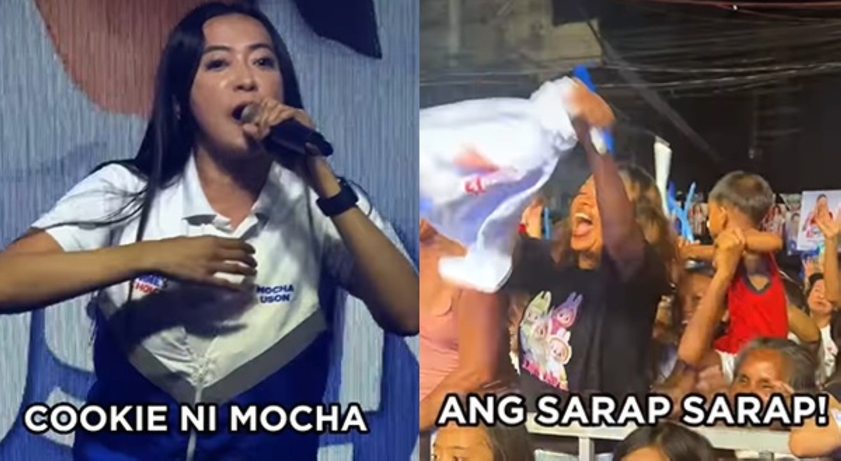 Sigaw sa kampanya ni Mocha Uson, 'Cookie ni Mocha ang sarap-sarap!'