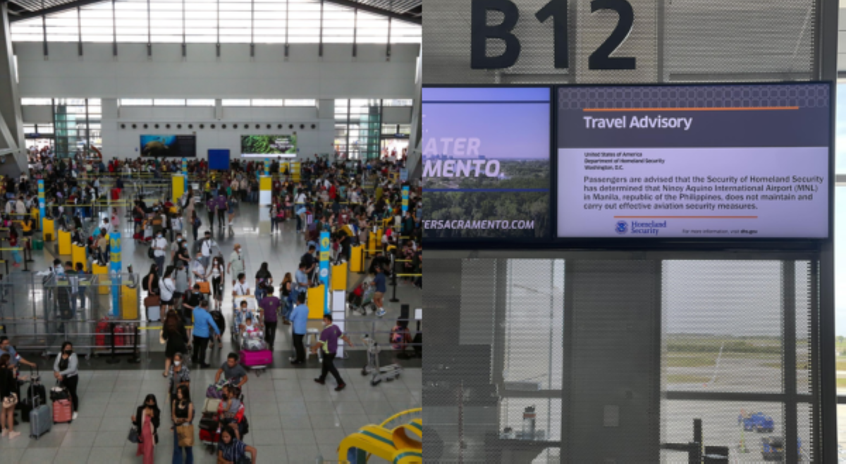Netizen nalungkot, ibinahagi umano'y travel advisory ng US airport laban sa NAIA