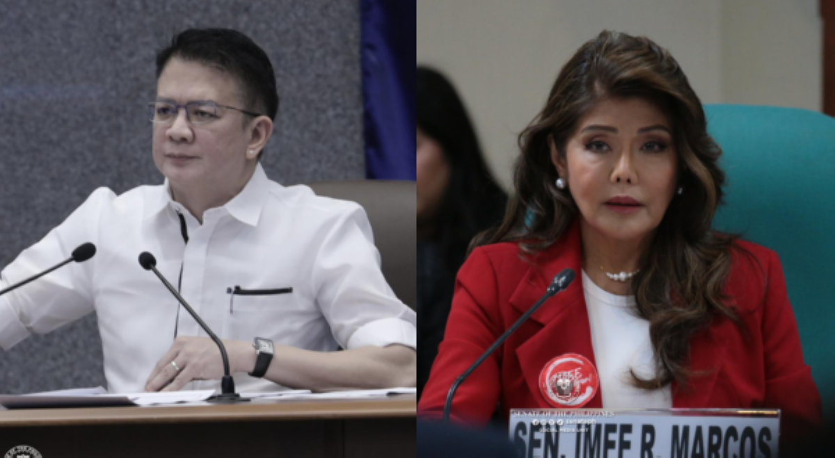 SP Chiz hinimok si Sen. Imee na iwasang gamitin ang Senado para sa 'personal political objectives' nito