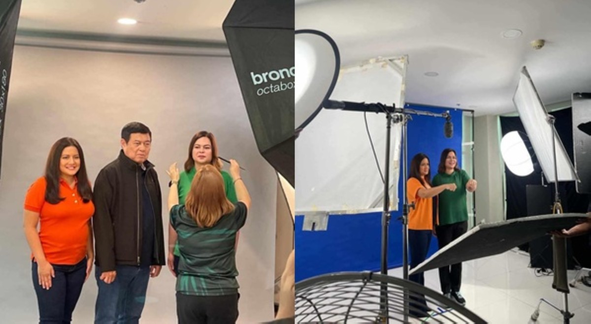 Larawan nina VP Sara, mag-amang Villar usap-usapan