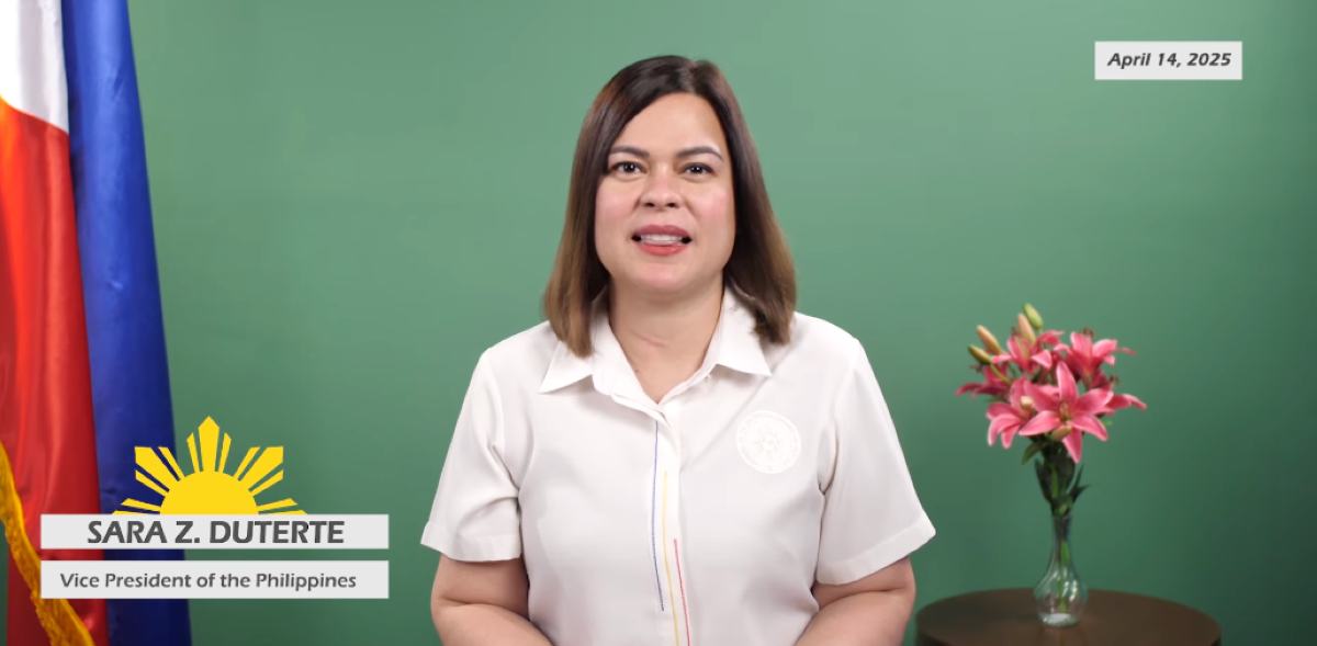 VP Sara sa paggunita ng Semana Santa: 'Tularan sana natin ang pagmamahal ni Hesus'