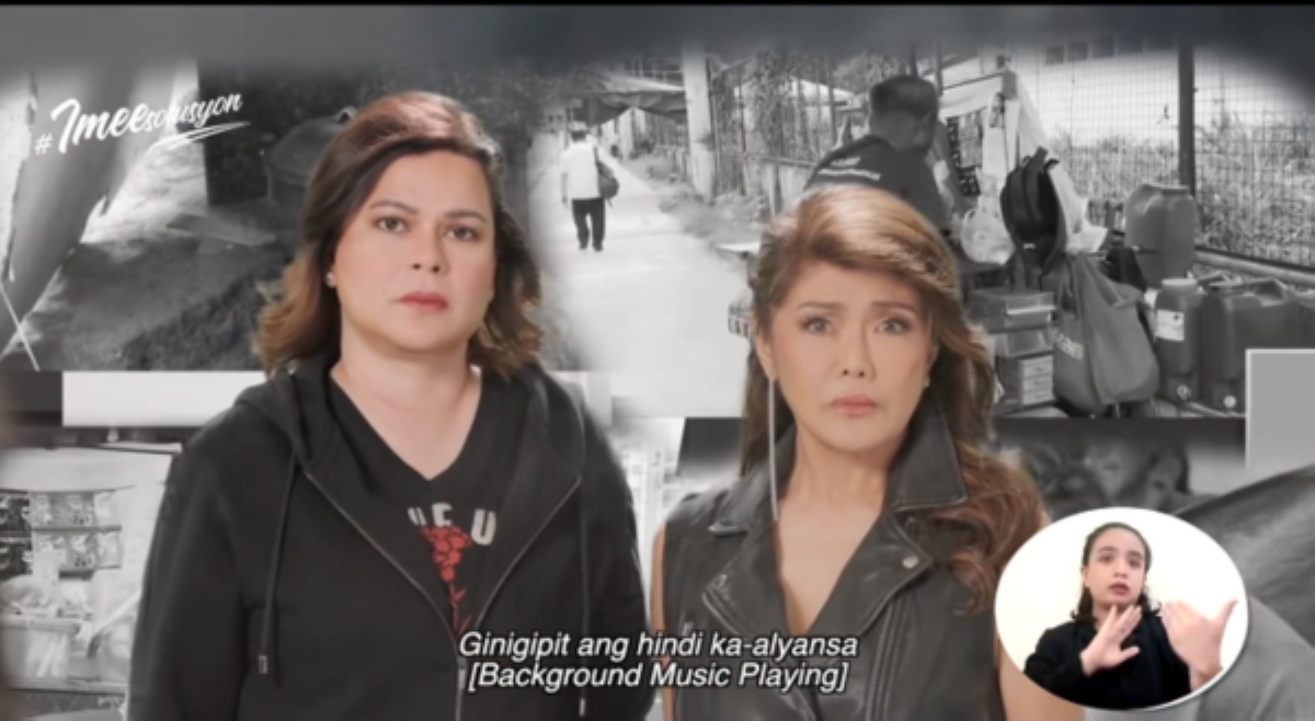 VP Sara, Sen. Imee hindi raw nagpa-plastikan; totoong magkaibigan