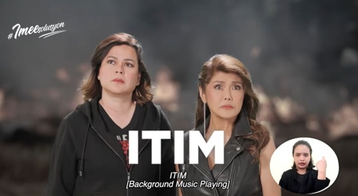 Hindi pula o berde: VP Sara at Sen. Imee, inilarawan kulay ng bansa sa 'ITIM'