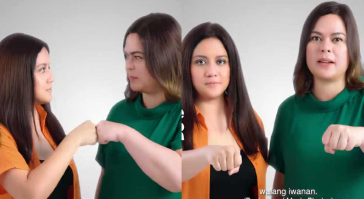 Camille Villar, nakipag-fist bump kay VP Sara: 'Walang iwanan'