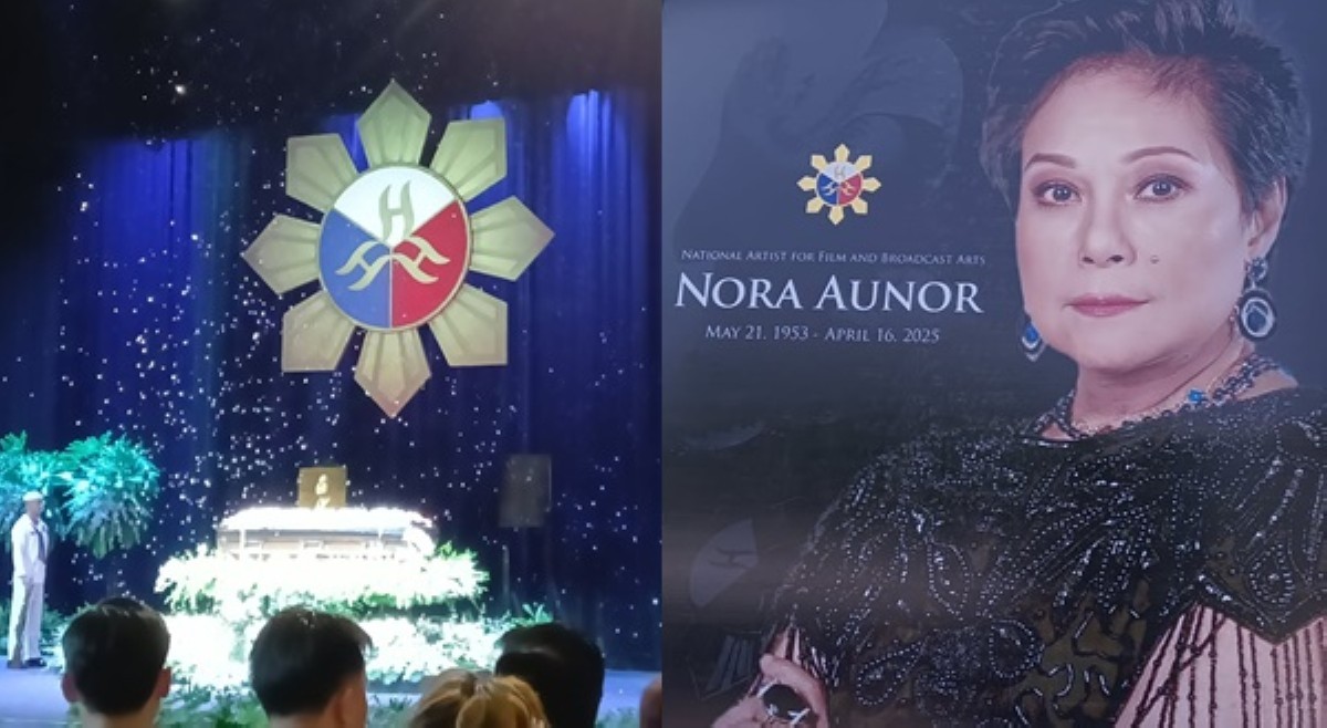 State necrological service para kay Nora Aunor, idinaos sa The Metropolitan Theater