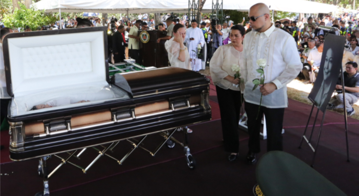Nora Aunor, humimlay na sa Libingan ng mga Bayani