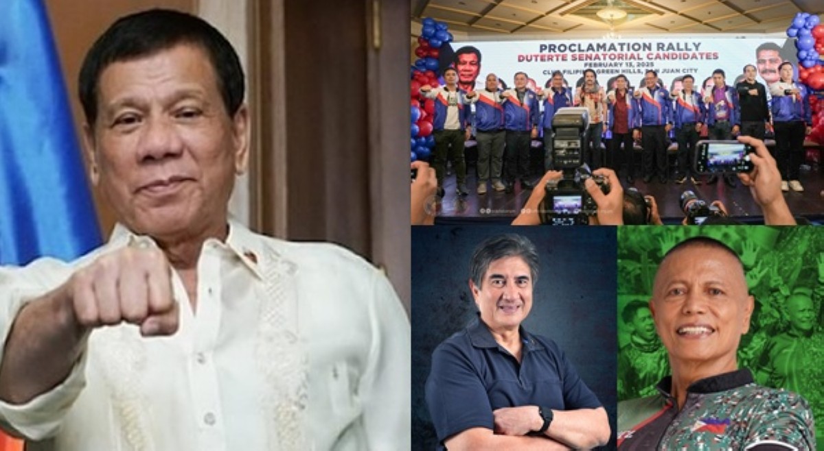 'Walang Imee, Camille?' DuterTEN, Honasan, Querubin ineendorso ni FPRRD