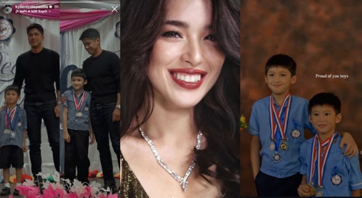 Aljur present sa pagtanggap ng awards ng mga anak; Kylie, nagpasalamat