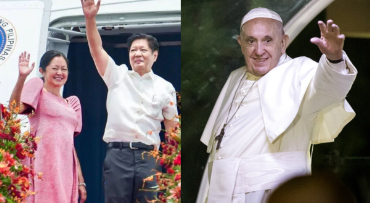 First couple, nasa Rome na; FL Liza, naluha nang alalahanin kabutihan ni Pope Francis