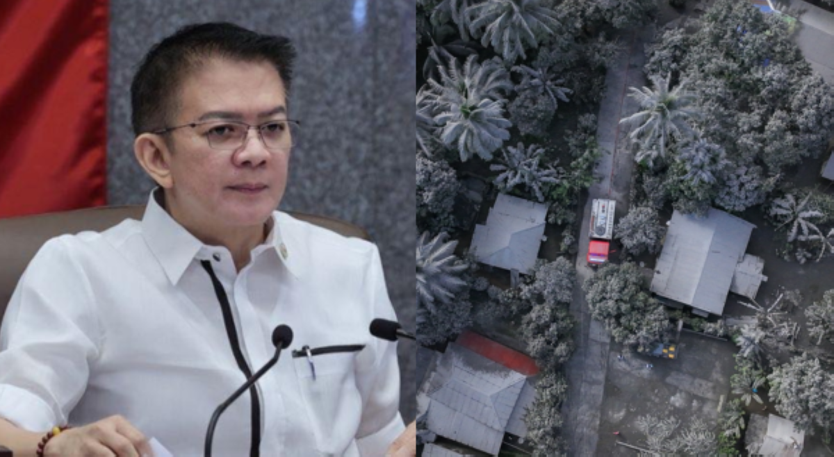 SP Chiz sa pagputok ng Mt. Bulusan: 'Handa na ang mga evacuation center'