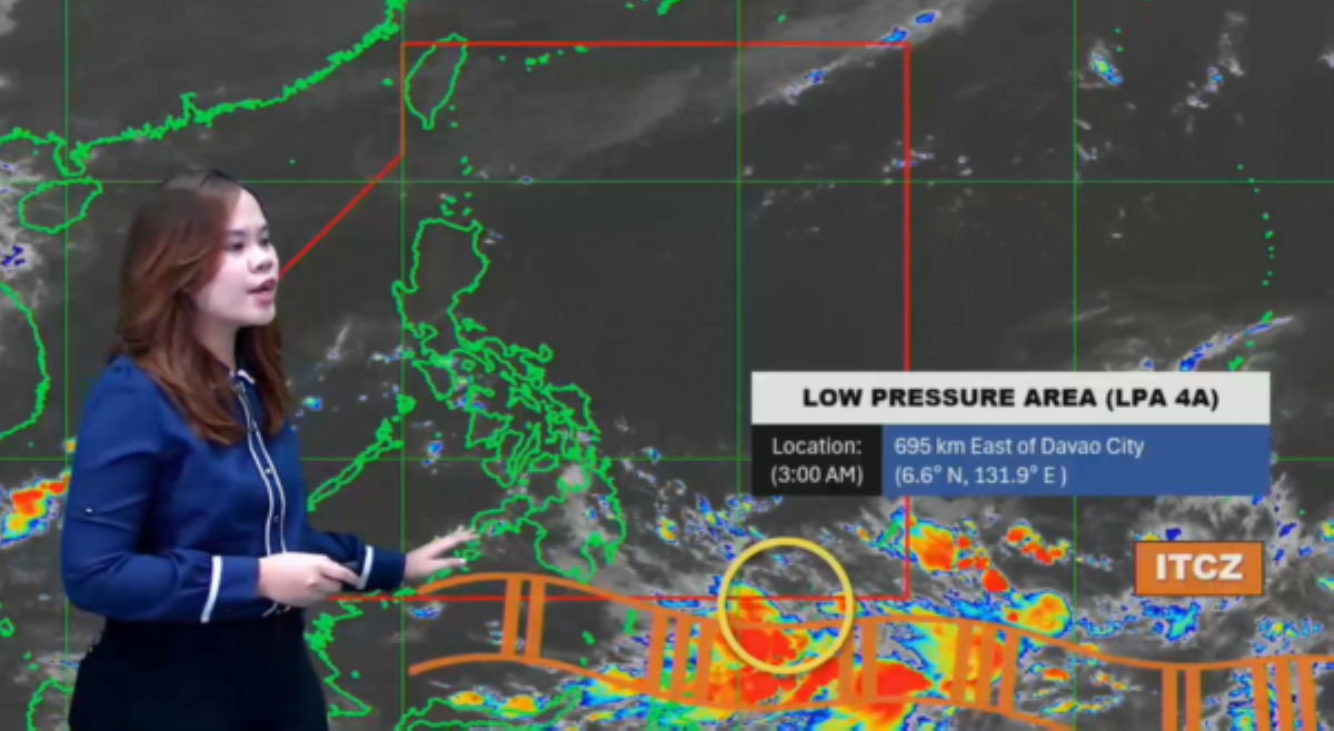 LPA sa loob ng PAR, posibleng maging bagyo sa mga susunod na araw &ndash; PAGASA