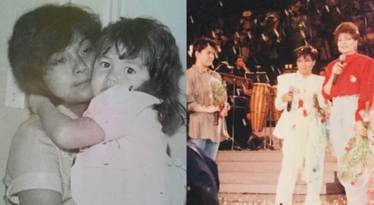 Lotlot, sinabing pareho nang kumakanta sa langit 'Mommy at Mamita' niya