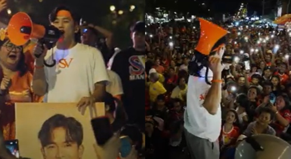 Sam Verzosa, pinutulan ng kable ng kuryente sa campaign sortie sa Tondo