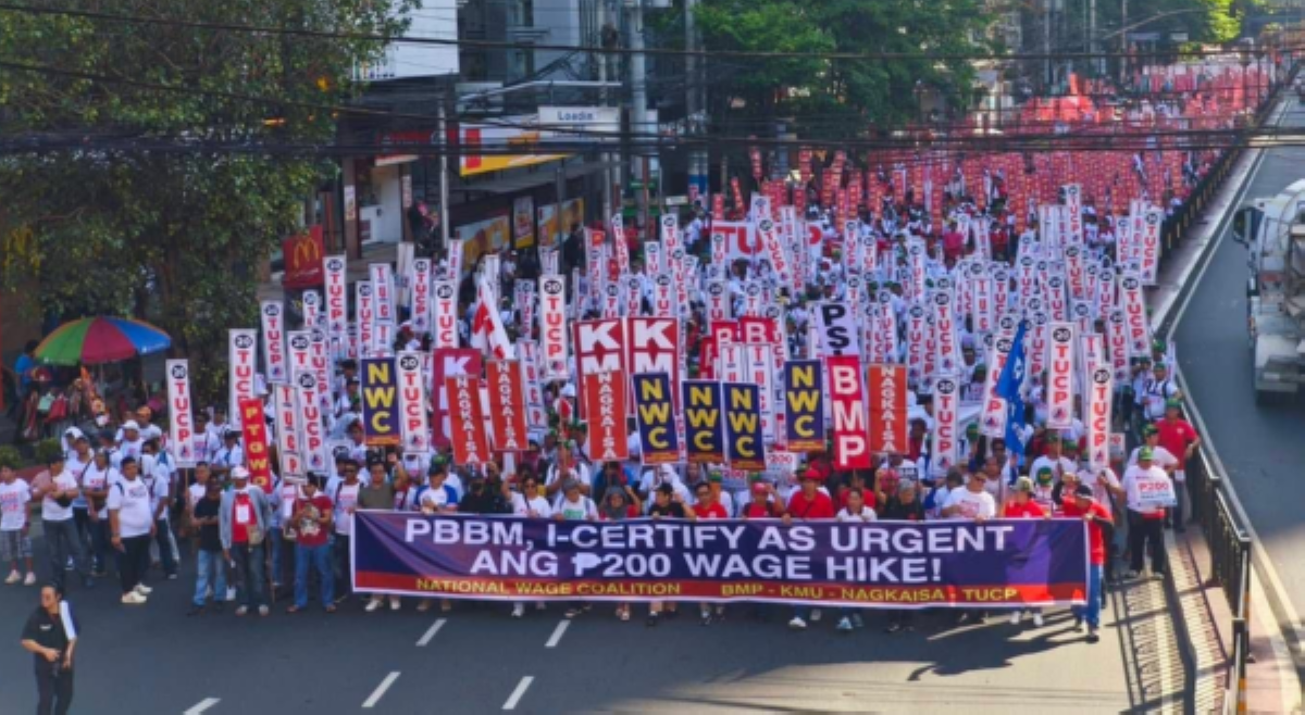 ₱200 umento sa sahod, pagtigil ng 'endo,&rsquo; panawagan ng labor groups ngayong Labor Day