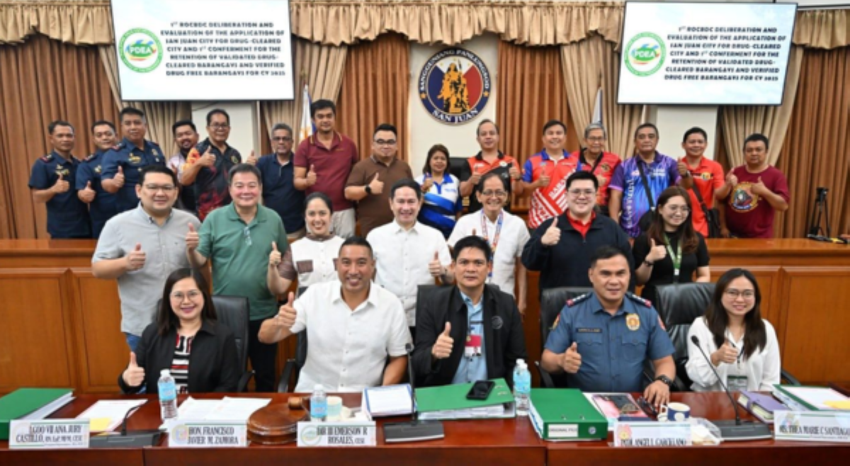 San Juan City, pinakaunang &lsquo;drug-cleared city&rsquo; sa Metro Manila