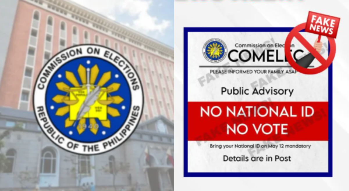 Comelec, pinabulaanang kailangan ng National ID para makaboto: &lsquo;Hindi totoo!&rsquo;