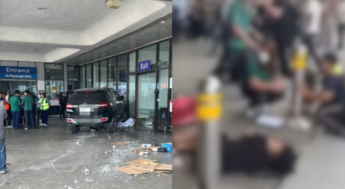 SUV, inararo departure entrance sa NAIA; driver, timbog!