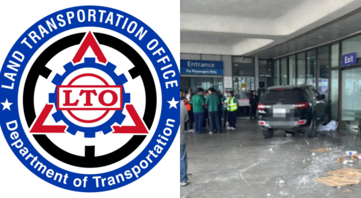 LTO, sinuspinde lisensya ng driver na umararo ng ilang katao sa NAIA