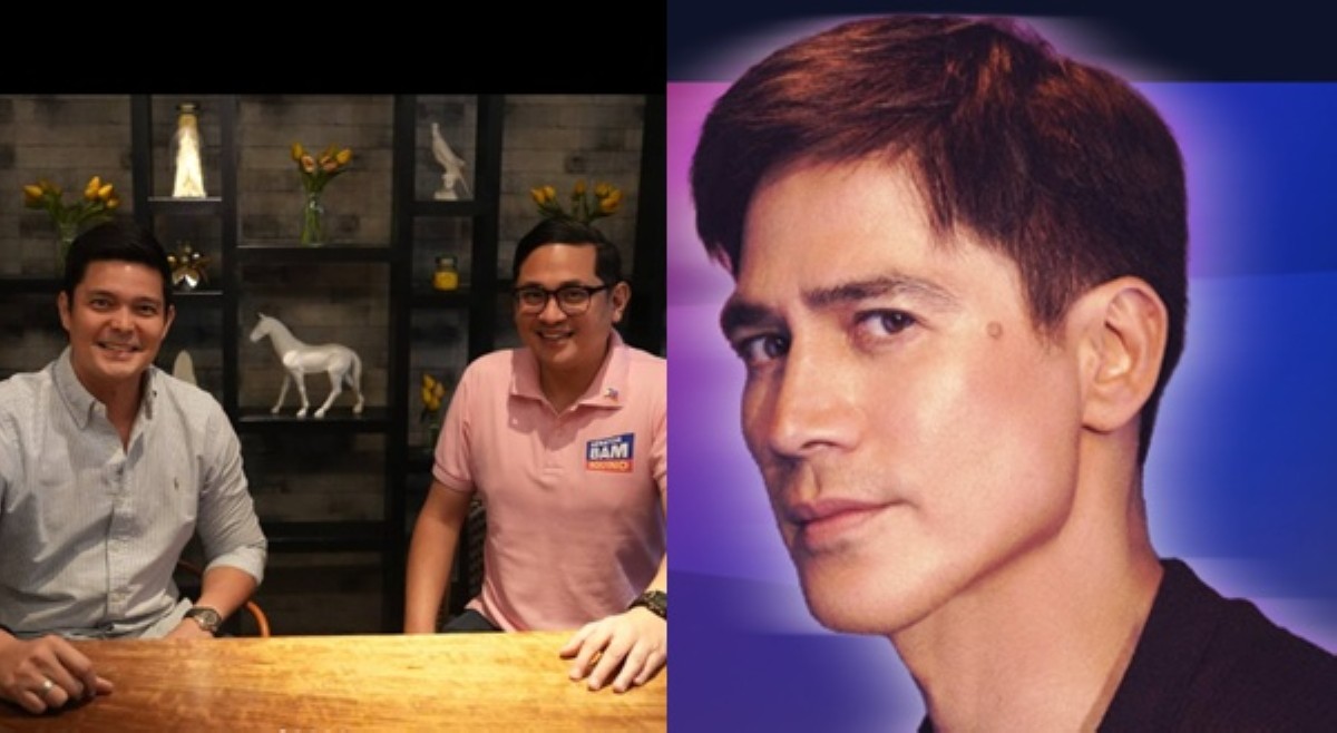 Dingdong Dantes, Piolo Pascual suportado si Bam Aquino