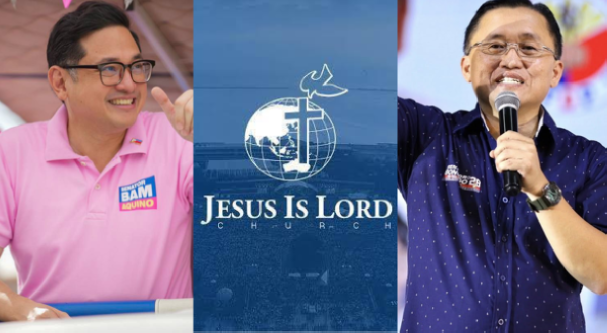 Bam Aquino, Bong Go ibinahagi pag-endorso sa kanila ng JIL Church