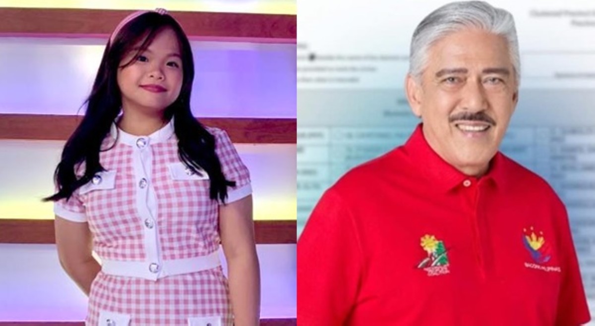 Ryzza Mae Dizon, inendorso si Tito Sotto