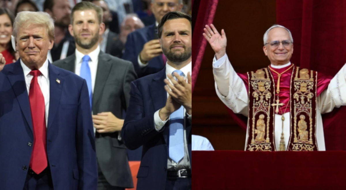 US President, Vice President binati ang first American pope na si Pope Leo XIV