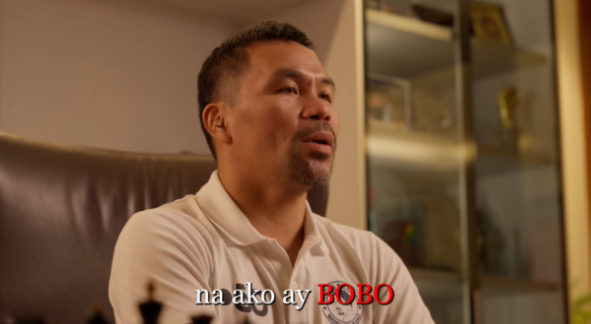 'Ako ay B.O.B.O.' &mdash;Pacquiao