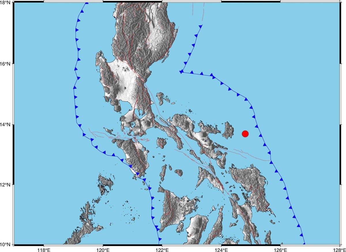 Catanduanes, niyanig ng 4.5-magnitude na lindol
