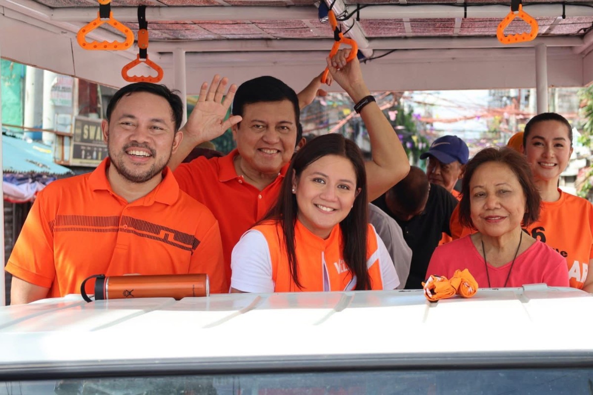 Pamilyang Villar, dinumog sa kampanyang motorcade sa Las Pi&ntilde;as