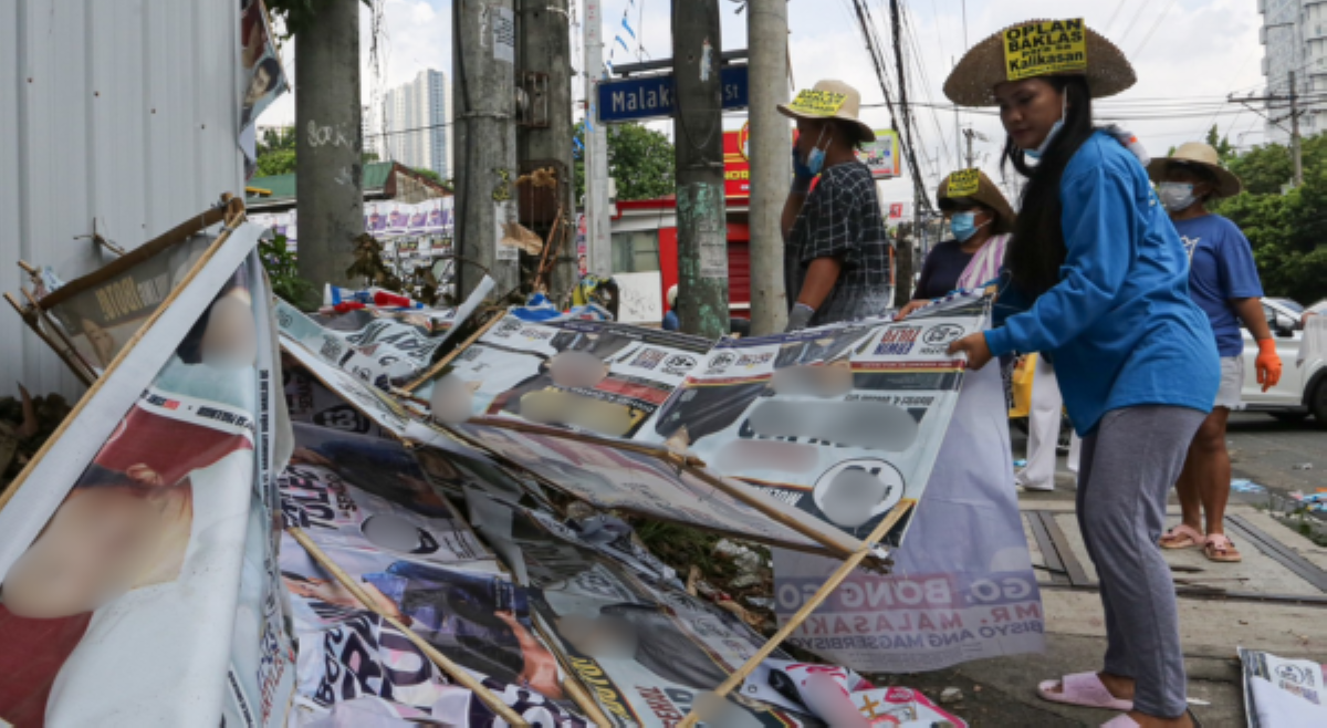 EcoWaste Coalition, sa mga kandidatong nawawala pagkatapos ng eleksyon: &lsquo;The least they can do is clean it up&rsquo;