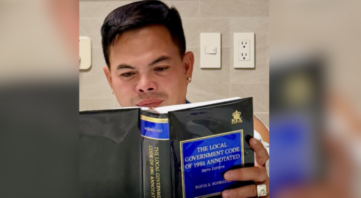Matapos manalong alkalde: Kerwin Espinosa, binasa Local Government Code ng PH