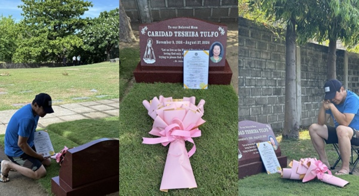 'I made it mom!' Sen. Erwin Tulfo, bumisita sa puntod ng ina