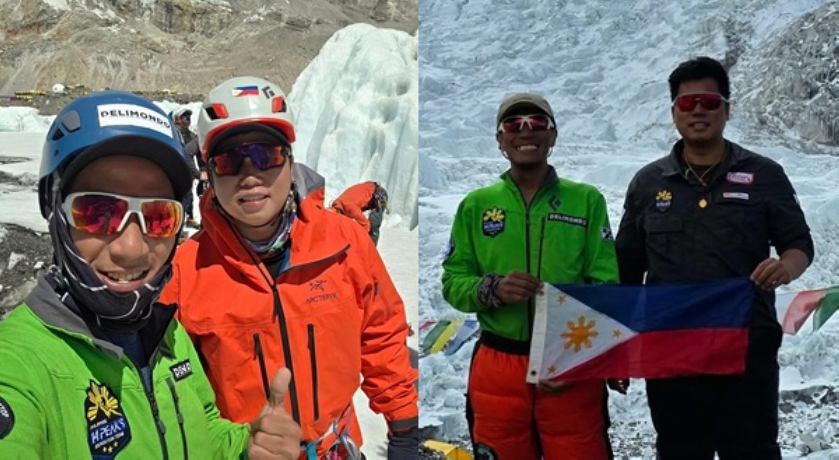 Dalawang Pinoy mountaineers, sumakses sa tuktok ng Mt. Everest