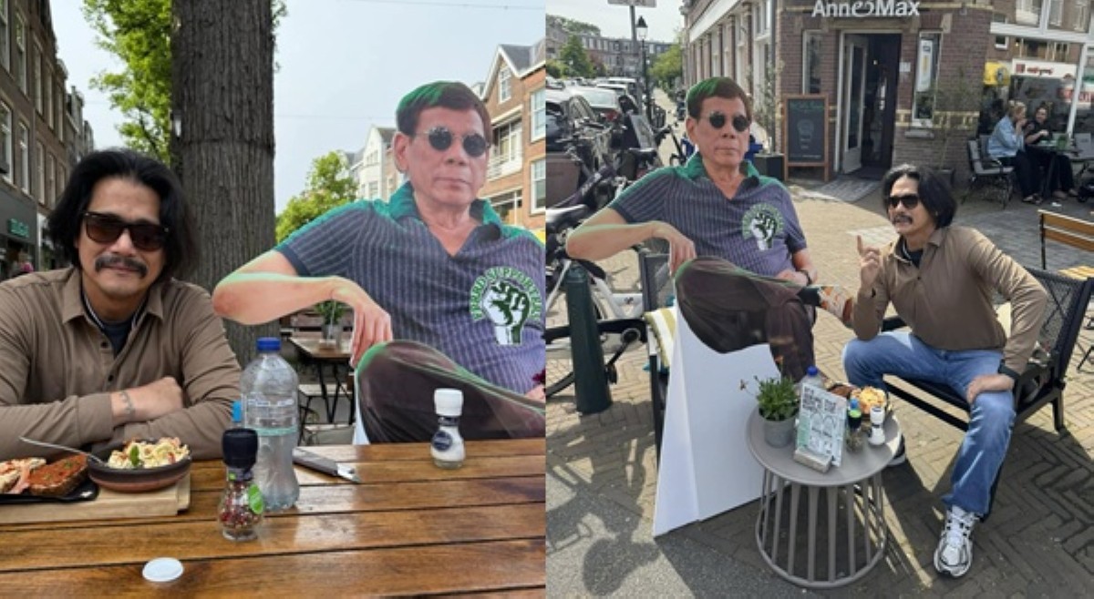 Sen. Robin nakapag-breakfast meeting kasama si FPRRD; standee nga lang