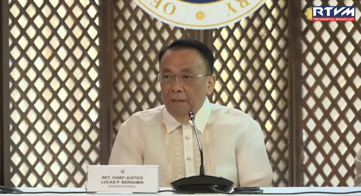 ES Lucas Bersamin, 'di sinibak bilang cabinet member