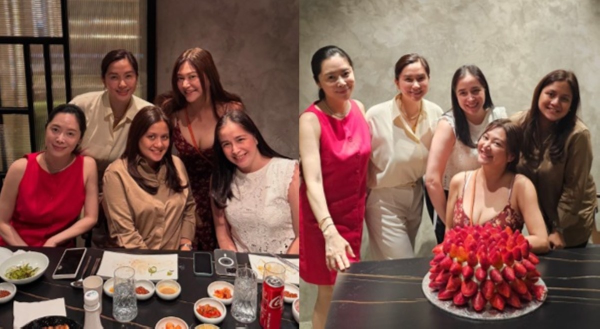 Proud friend: Mariel Padilla, flinex 'winner dinner' kasama si Camille Villar