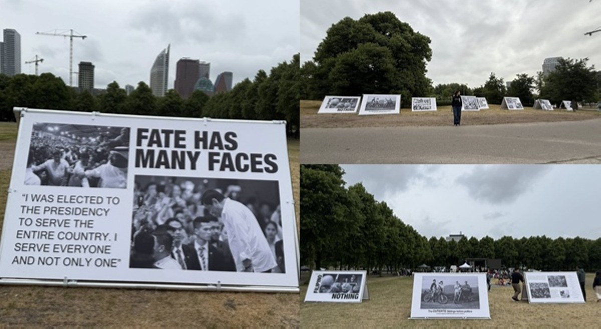 Exhibit para kay FPRRD sa 'Duterte Park' sa The Hague, binuksan sa publiko