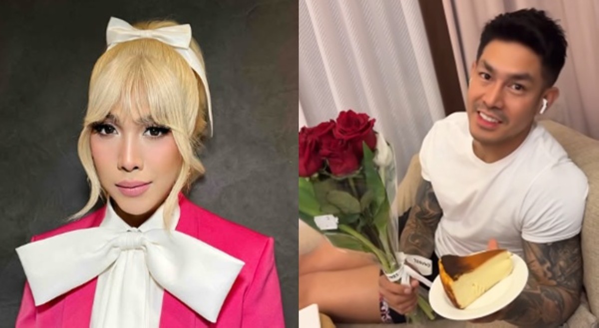 Egg pie, bulaklak alay ni Ion kay Vice Ganda para sa monthsary