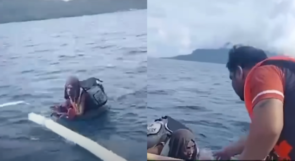 Turistang kinapos ng pamasahe, nilangoy magkabilang isla sa Biliran