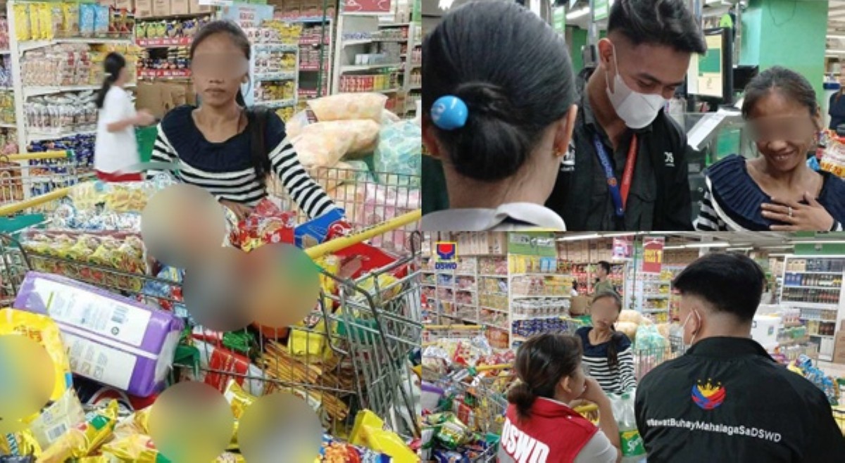 Babaeng lumabas sa imburnal, nakapag-grocery galore para sa sari-sari store